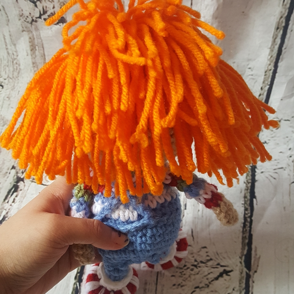 Crochet Chucky Inspired Amigurumi - Picture 10 of 16